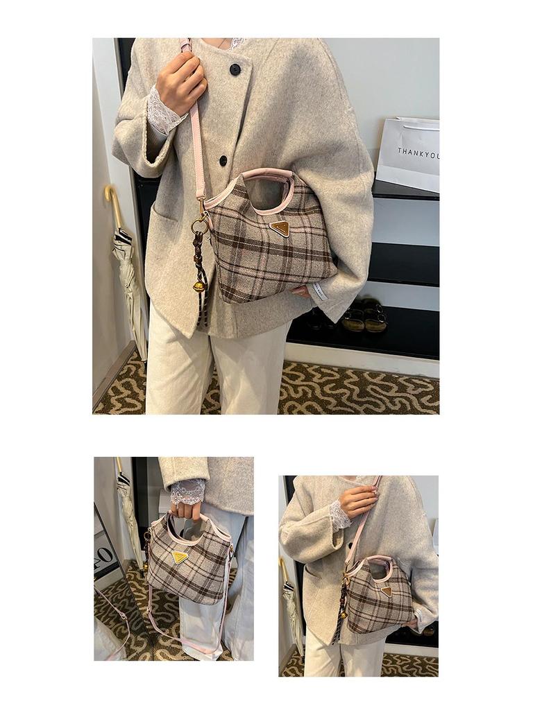 2024 Women's Trendy Cross-Border Tote Bag - Autumn/Winter All-Match Handbag, Commuter Shoulder & Messenger Bag