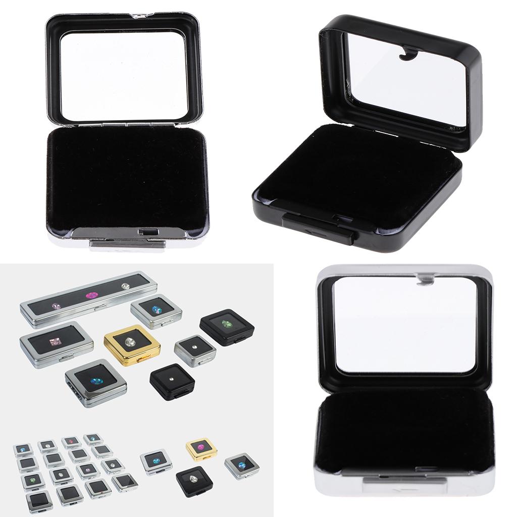 3pcs Metal Jewelry Gift Box Loose Organizer Case