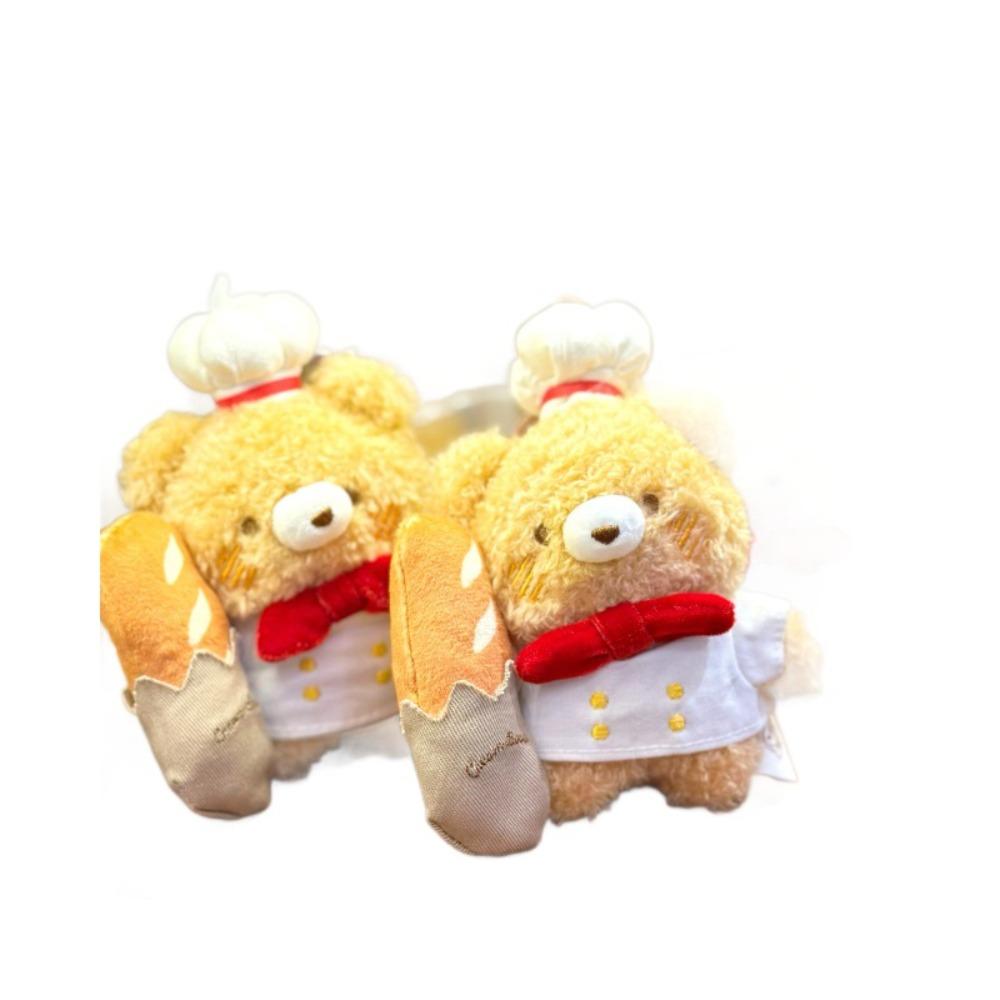 Mafen Bear Bakery Series Scented Plush Pendant ground marketing gift hamburger chef bear backpack pendant