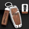 BYD Key Case Metal Shell: Anti-Lost Protection for Song PRO, Han, Tang, Song PLUS, Song MAX, Qin PRO Models.