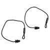 6V6863634 Parcel Shelf Strings ABS Black Car Accessories