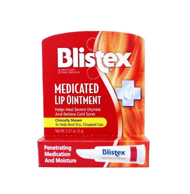 Lip Balm, Blistex, Herpes Repair, Discomfort Relief, External Protection, 6