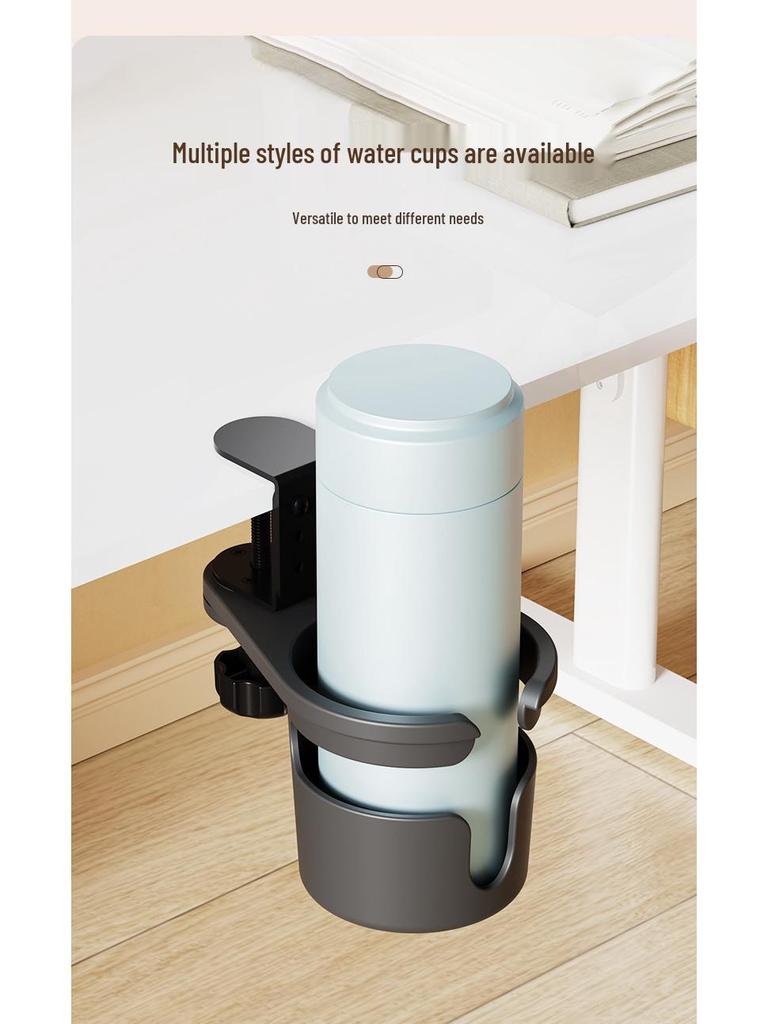 Adjustable Height Rotating Cup Holder for Bicycle, Treadmill, and Drink Bottles