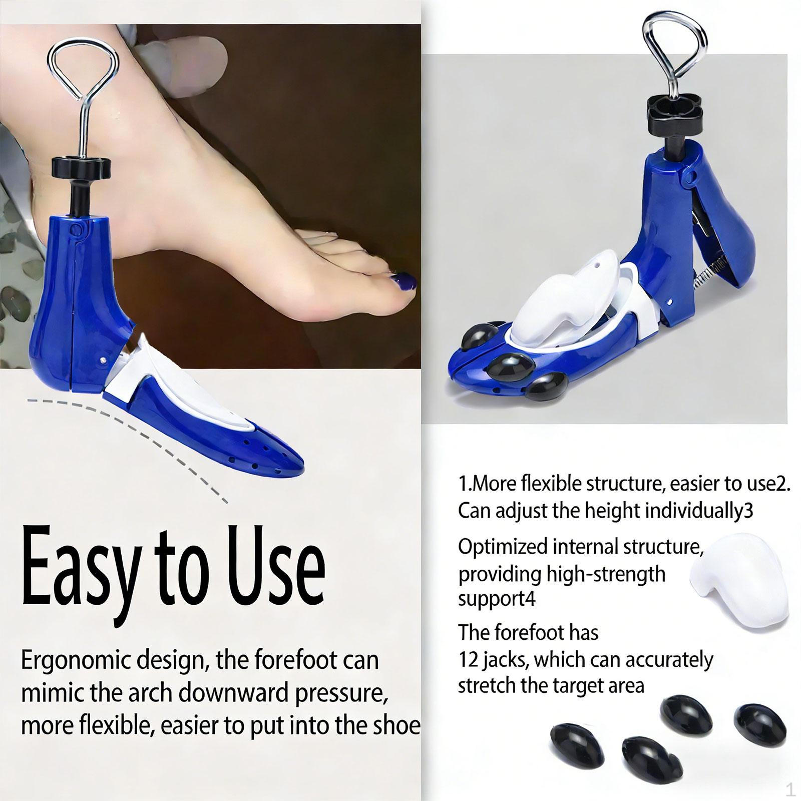

Shoe Widener, Adjustable Widener Stretcher for Ankle Boots s Blue S