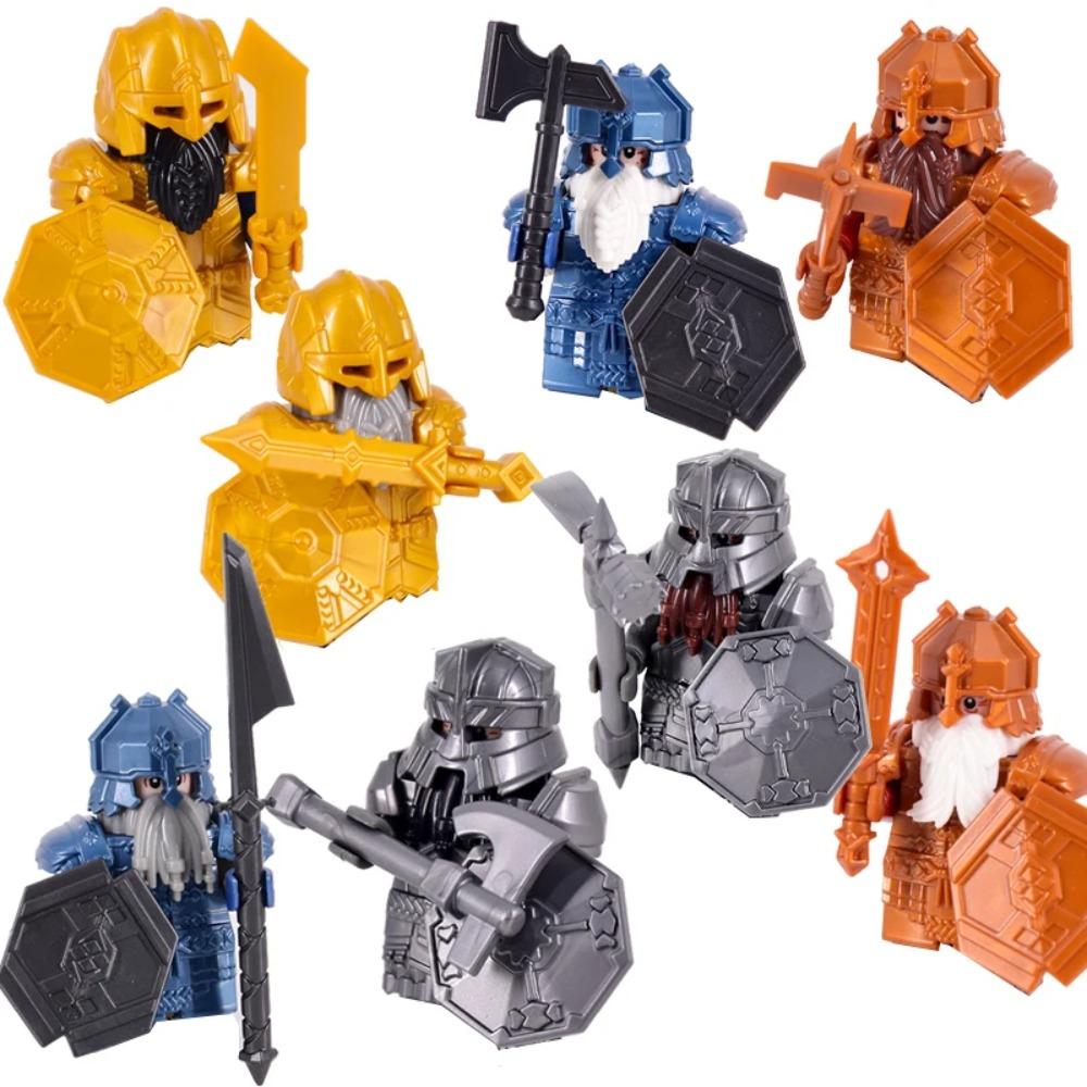 Medieval Lotr Action Figures Ringwraith Soldiers Rider Mount Knights Building Blocks Bricks Toys for Kid Gifts