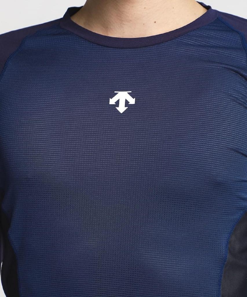 DESCENTE Relax Fits Cool Long Sleeve Baseball Size L Men's Underwear,