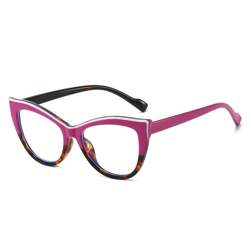 Cat Eye Glasses Frame Anti-Blue Light Flat Glasses Personalized Glasses Plain Glasses Frame
