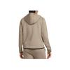 Under Armour UA Unstoppable Logo Printed Fleece Hooded Long Sleeve Jacket Women Jackets Khaki 1379842-203