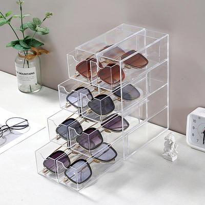 Brillen Aufbewahrungsbox Mehrschichtige Desktop Schubladen Aufbewahrungsbox Mehrschichtiger Ausstellungsständer Schreibwaren Klebeband Aufbewahrungsbox