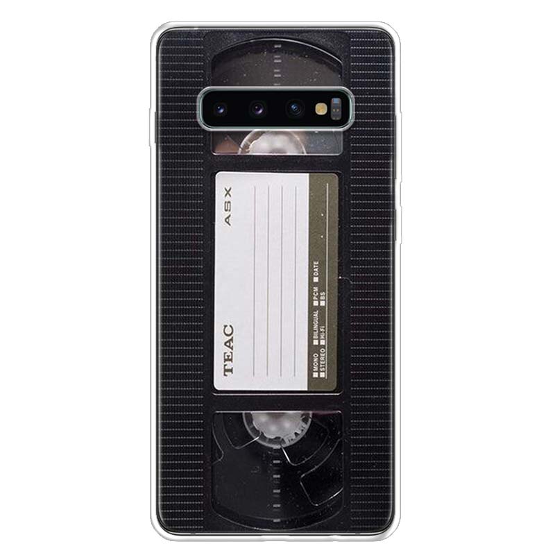 

Винтажный чехол для кассеты с магнитной лентой для Samsung Galaxy A51 A71 A50 A70 A40 A30 A20E A10 A41 A31 A21S A11 A01 A6 A8 + Samsung A30S(A50S)