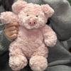 Jc In-Stock Pink Pig Plush Toy Cute Soothing Doll Soft Stuffed Animal Cute Kawaii Home Ornament Girl'S Exquisite Surprise Gift