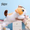 Durable Plush Keychain Cute Black Cat Pillow Soft Siamese Kitten Stuffed Animal with Touch Accessory PP Cotton Cuddly Bedroom Decor Birthday Gift for