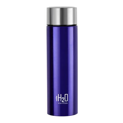Edelstahl Wasserflasche 1000ml Für Büro Reise Fitnessstudio Nutzung Mit Auslaufsicherem Design Und Langlebiger Blauer Oberfläche