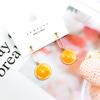 Summer Small Fresh And Cute Fruit Ear Studs Watermelon Strawberry Apple Long Earrings Temperament Earrings Earrings Earrings Female