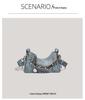 2025 Autumn/Winter Vintage Denim Chain Crossbody Baguette Bag