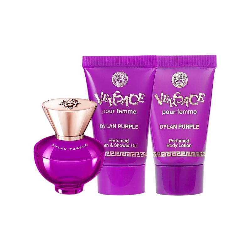 Versace Ms. Sunset Dream Song Perfume Sample Set EDP Perfume + + Fruity Fragrance 29614359-Perfume 5ml + body lotion 25ml + shower gel 25ml