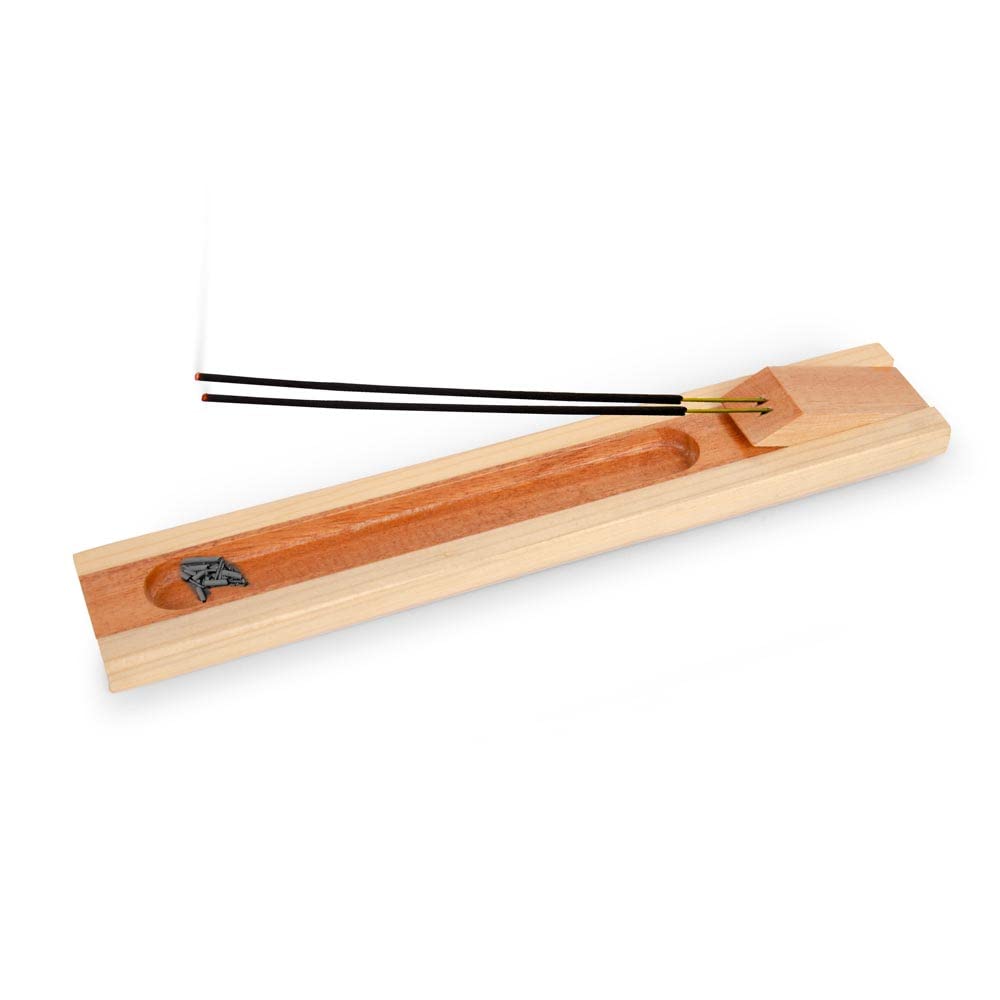 Soulveda Kraftz Handcrafted Wooden Merry Go Round Incense Holder Stand For Home Meditation Decor Brown