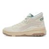 Li Ning Wave MID Versatile Vintage Skateboard Shoes Slip Resistant Abrasion Resistant Mid top Skateboard Shoes Women's AGCT224-1