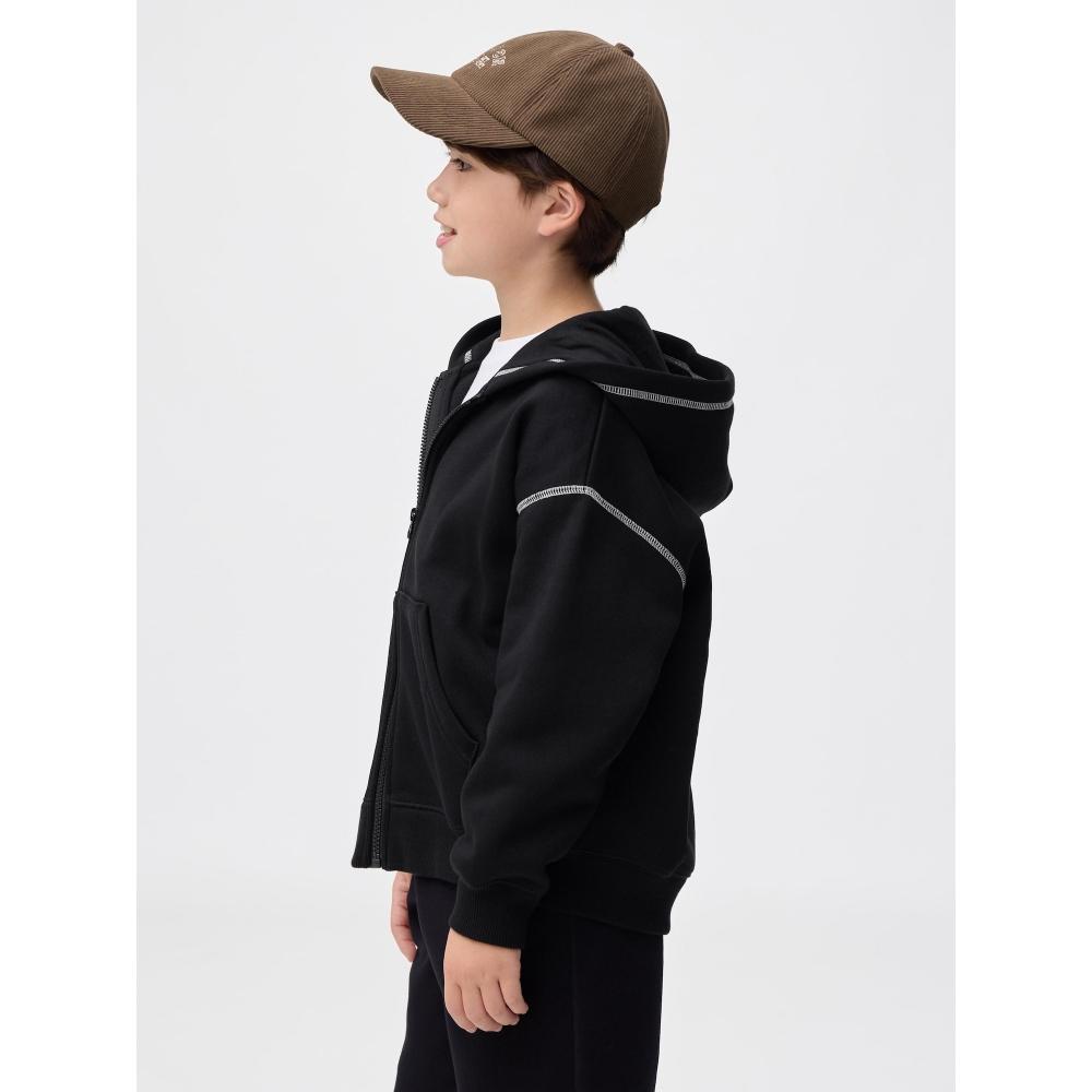 Gu By Uniqlo Kids Heavyweight Sweat Full Zip Hoodie  Unisex 