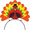 Geefuun 6PCS Thanksgiving Turkey Headband Decorations - Party Head Boppers Accessories