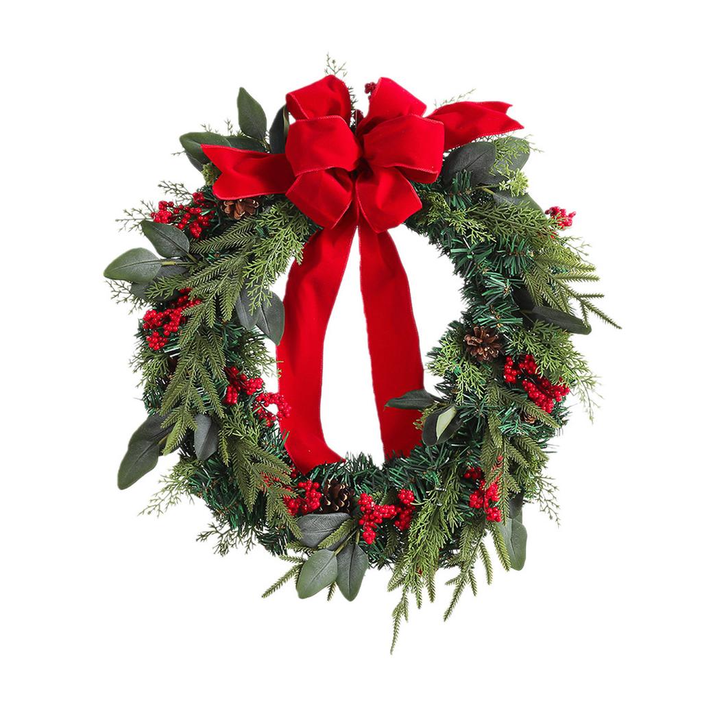 Christmas Kitchen Cabinet Wreaths, Suitable For Decorating The Kitchen Or Doors, Both Indoors And Outdoors For Holiday Decorations