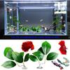 Fish Leaf Pad Fish Tank Accessories Aquarium Décor Simulating 3 pcs Adjustable Plastic Plants Betta Natural Habitat Playing Spawn Breed Rest Bed