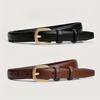 Casual and Fashionable Belt with Simple High-end Needle Buckle Double Ring, Suitable for Daily Wear, Versatile and Convenient
