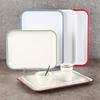 Melamine Rectangular Serving Tray for Cups, Bread, and Cake