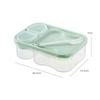 Portable Microwave-Friendly Bento Box with Cutlery for Office and Outdoor Use