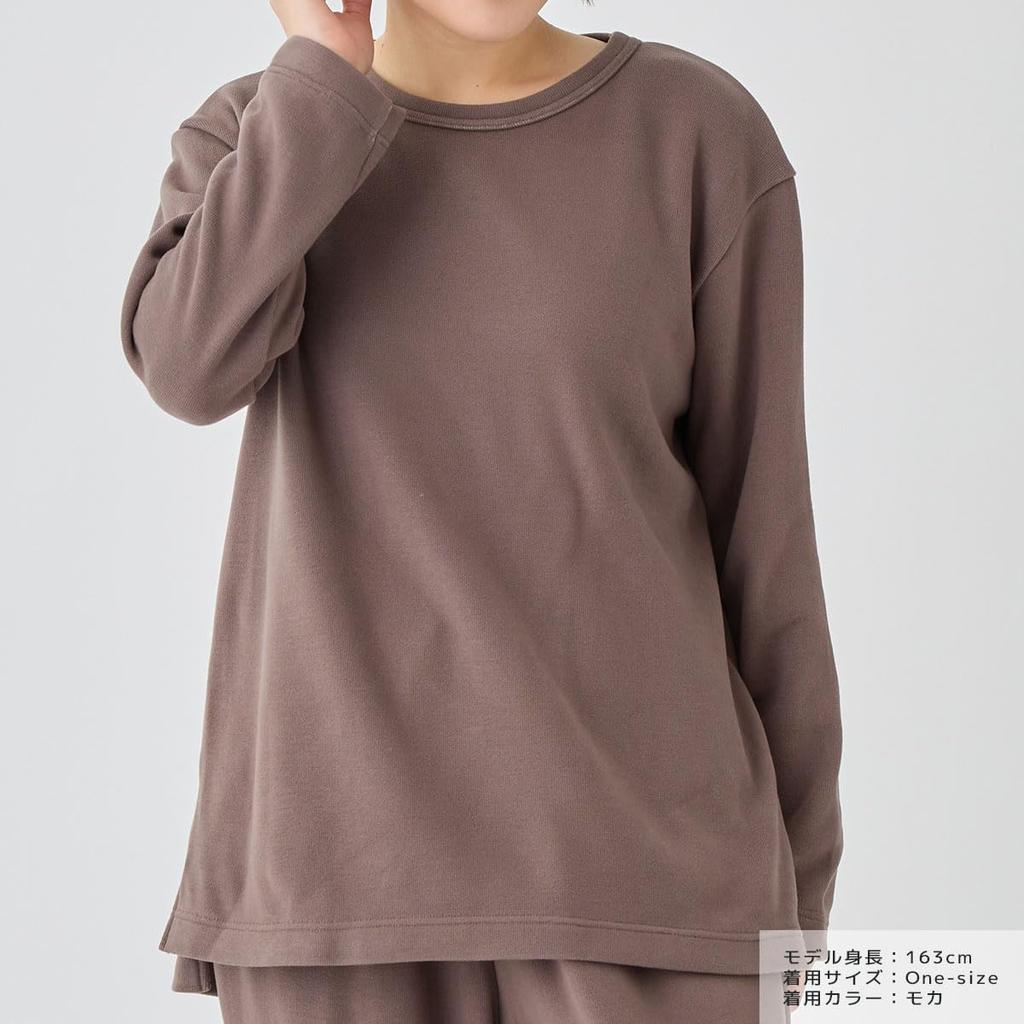Venex Comfort Heat Crew Neck Recovery Wear Size F Pullover, Women's, Mocha,