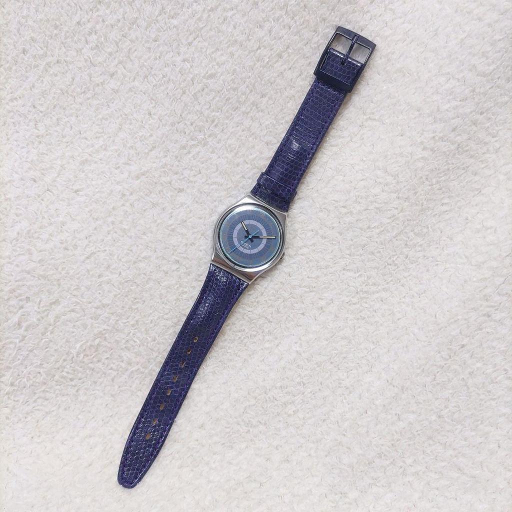 Used [Rare item] Rare metal case Swatch Alexander GX123