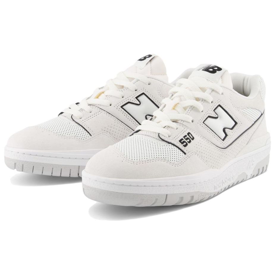 New Balance 550 Reflection Weiß Unisex Sneakers Schwarz BB550PRB
