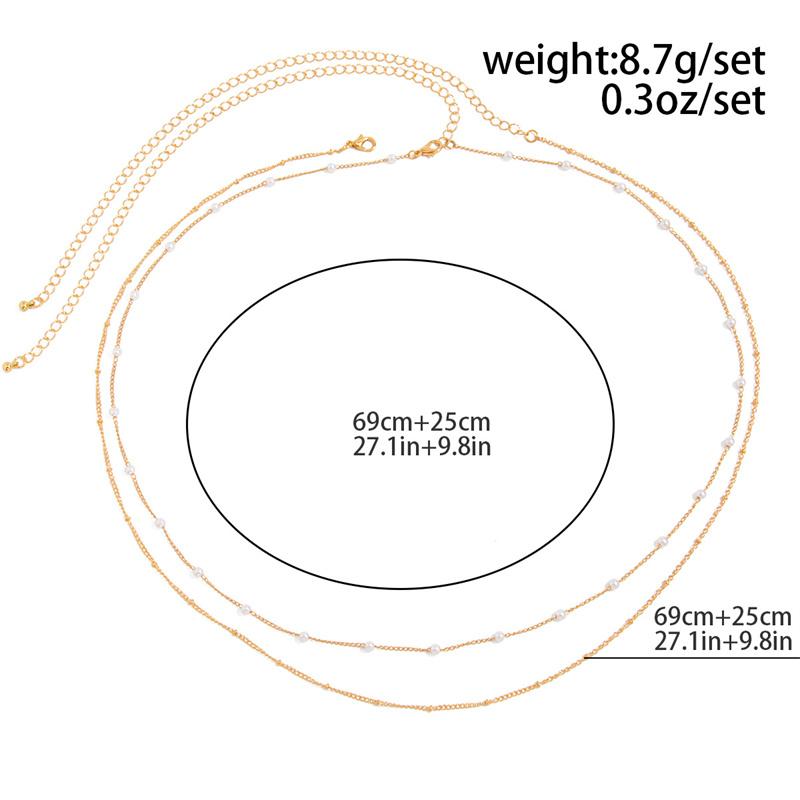 Sexy Double Thin Chain Women's Waist Chain Charming Round Bead Metal Belly Chain Summer Beach Bikini Body Jewelry
