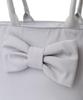 Maison De FLEUR EC Exclusive Front Ribbon Carry-On Bag, Grayish Blue, F Tote Bag, 08000400700