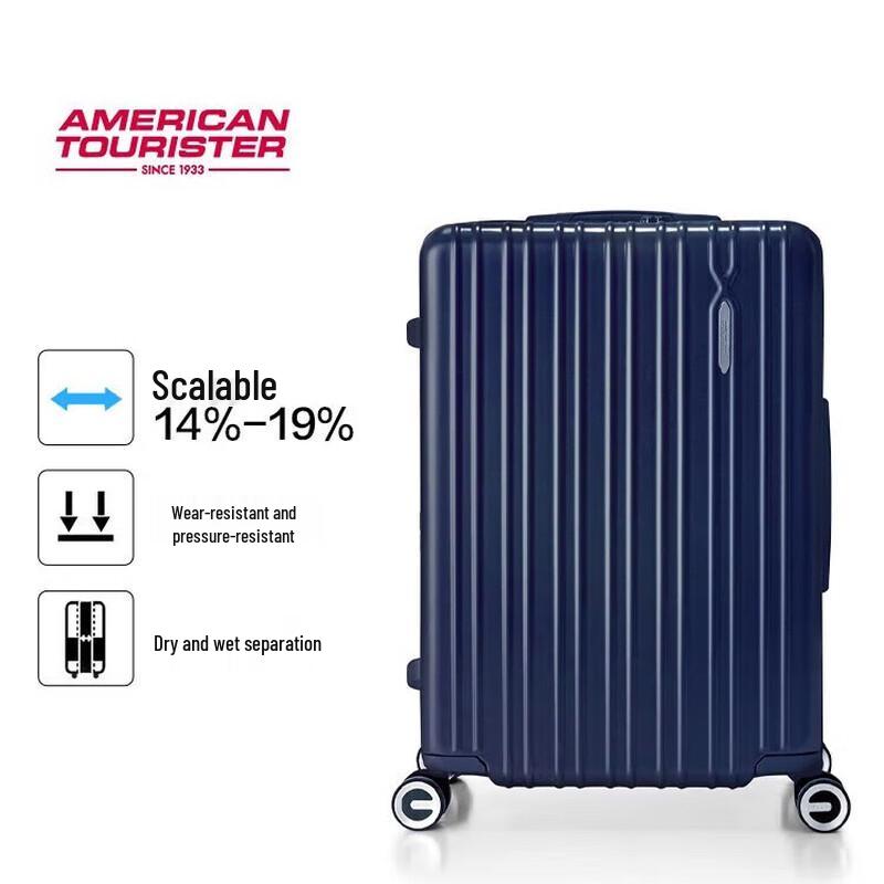 American Tourister 79B*41101 Lightweight Expandable Hardside Spinner Luggage 20-inch