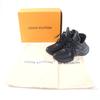 Ausgezeichnete LOUIS VUITTON Sneaker Arclight Linie schwarzes Leder Damen 41 Gebraucht