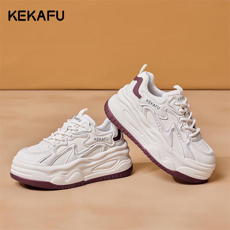 Kekafu Women s Platform Casual Sport Shoes EU 37