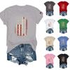 Damen T-Shirts Kurzarmshirts Pullover Sommer Frühling Oberteile Blusen