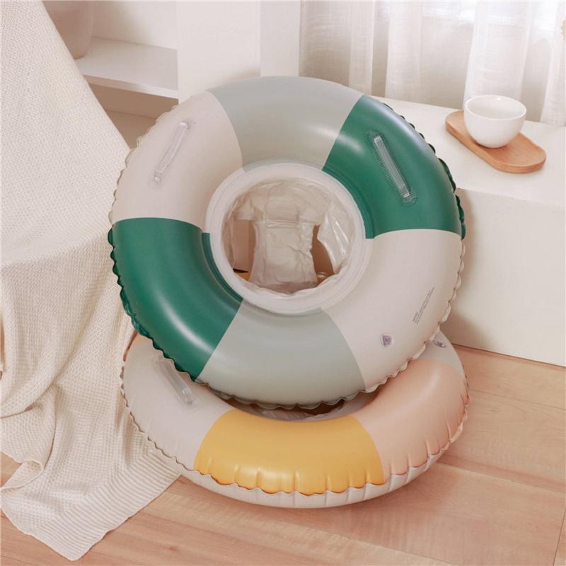 Toddler Pool Float Inflatable Baby Swim Ring Tube Safety Seat Pool Toys For Kids Child Swimming Circle Beach Water Play Games