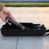 Portable EVA Case Carrying Storage Bag for Wireless Two Microphones Receiver for Travel Office Home, Case Only