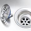 Stainless Steel Sink Strainer Plug Kitchen Waste Drain Filter Basket Water Stopper Bathroom Wash Basin Hardware Accessories