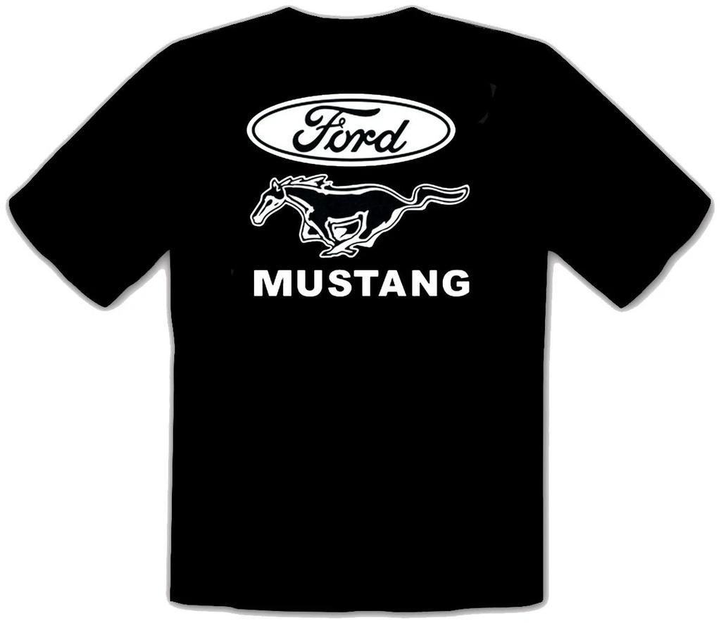 Ford Mustang Car Logo Black Kids T-Shirt -272-SW-Kids-