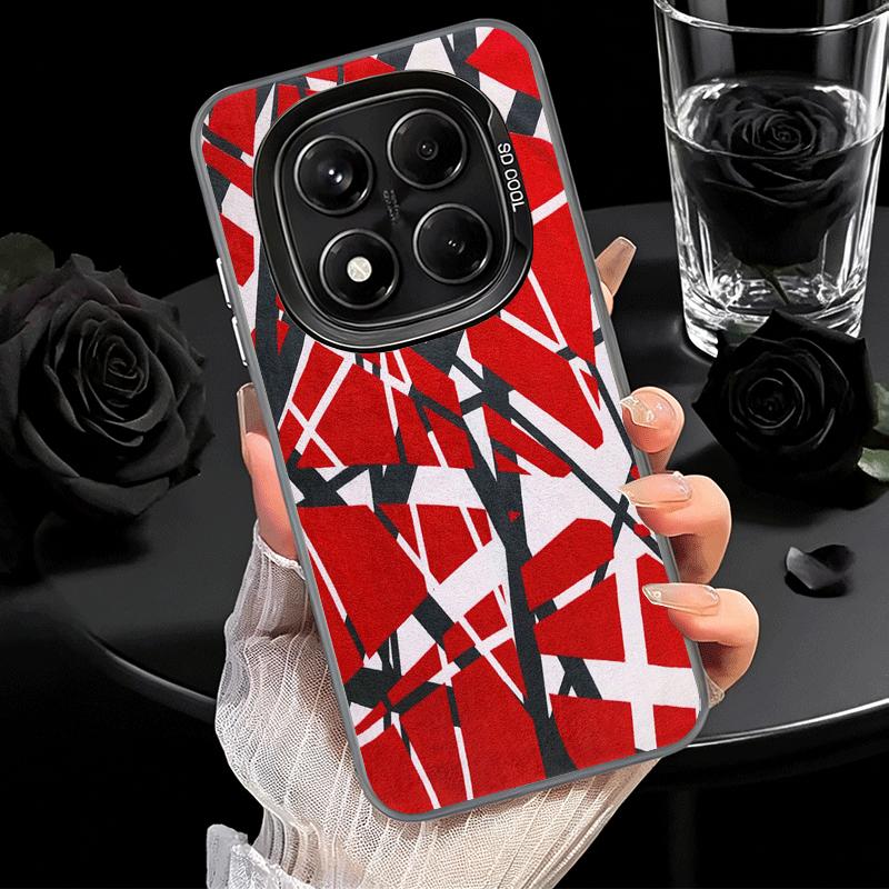 Eddie Van Halen Graphic Guitar Shockproof Phone Case for Xiaomi Redmi Note 15 14 13 12 Pro Plus 11 11S 11T 5G Cover Anti Fall Fu