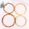 Gift Box Handle Round Bamboo Purse Handles Diy Bamboo Detachable Bamboo Bag Handles Handbag Band Handle