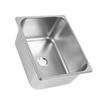 RV Kitchen Sink 304 Stainless Steel 12.6x10.24x5.91in Single Bowl Hand Wash Basin with 40mm Drain Outlet for Boat Truck
