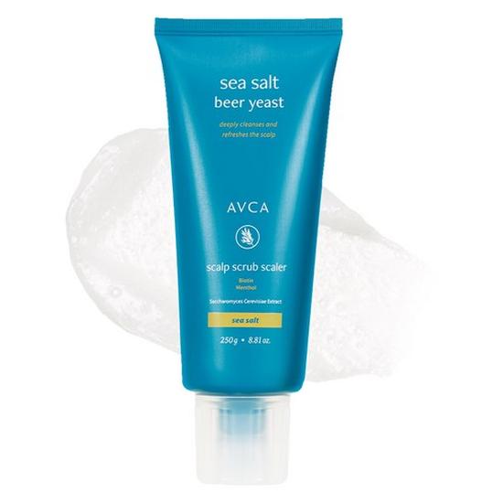 AVCA Sea Salt Brewery Yeast Scalp Scrub Scaler 250g