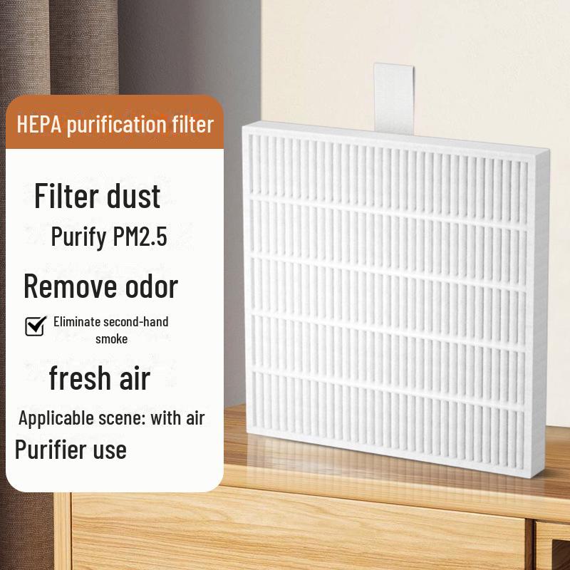 Compact Air Purifier for Home & Office: Removes Formaldehyde, Odors, and Smoke – Ideal for Bedrooms and Desktops.