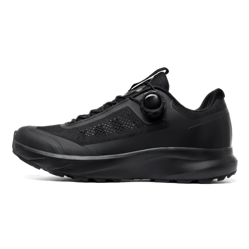 TUINANLE Men’s Non Slip Large Size Wide Outdoor Hiking Walking Sneakers Rotating Button Casual Trainers Sizes 39-45