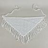 Hollowing Out Triangle Headscarf Ethnic Style Turban Hair Scraf Multifunctional Bohemian Tassel Hip Apron Waist Band