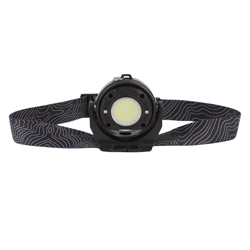 Magnetic Camping Light IPX3 Waterproofing 360 Degrees  Rotation 3 Brightness Levels with Detachable Headband